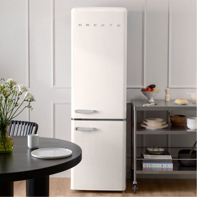 CREATE - FRIDGE STYLANCE 244L - Frigorifero combinato in stile retrò