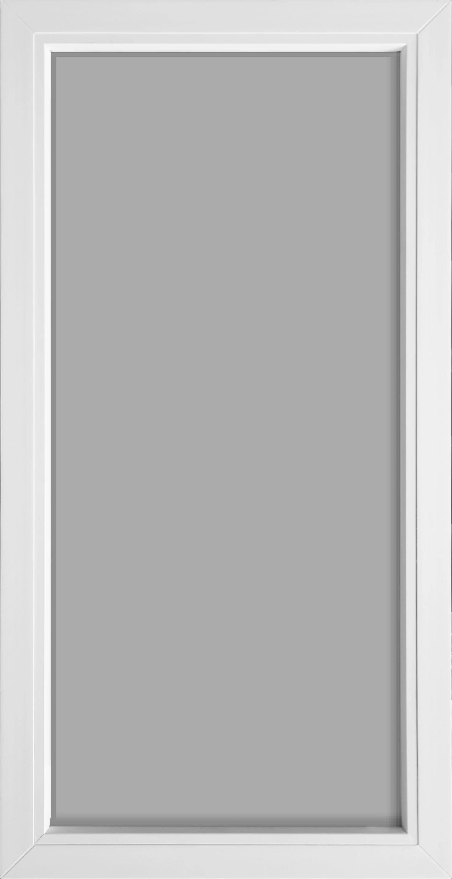 Fereastra PVC, 4 Camere, Alb, 50x100 cm, panou fix