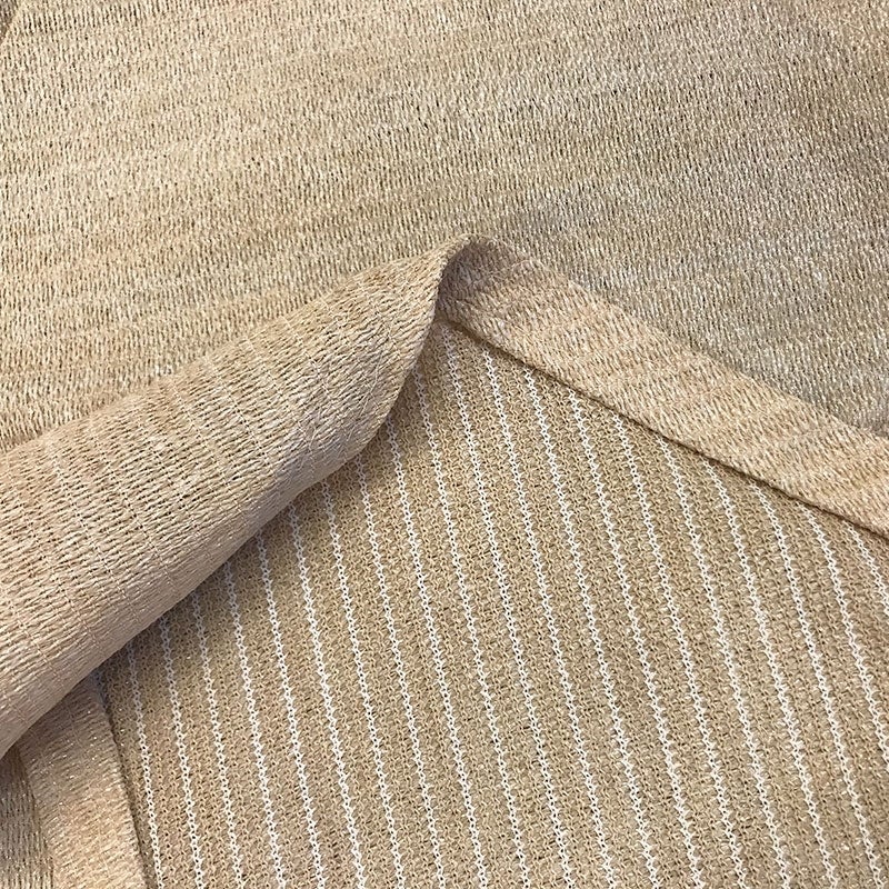 Voile d'ombrage 4 x 3 m rectangulaire 280g/m² - Haute densité résistante au vent - Tissu micro-aéré - Beige - 5
