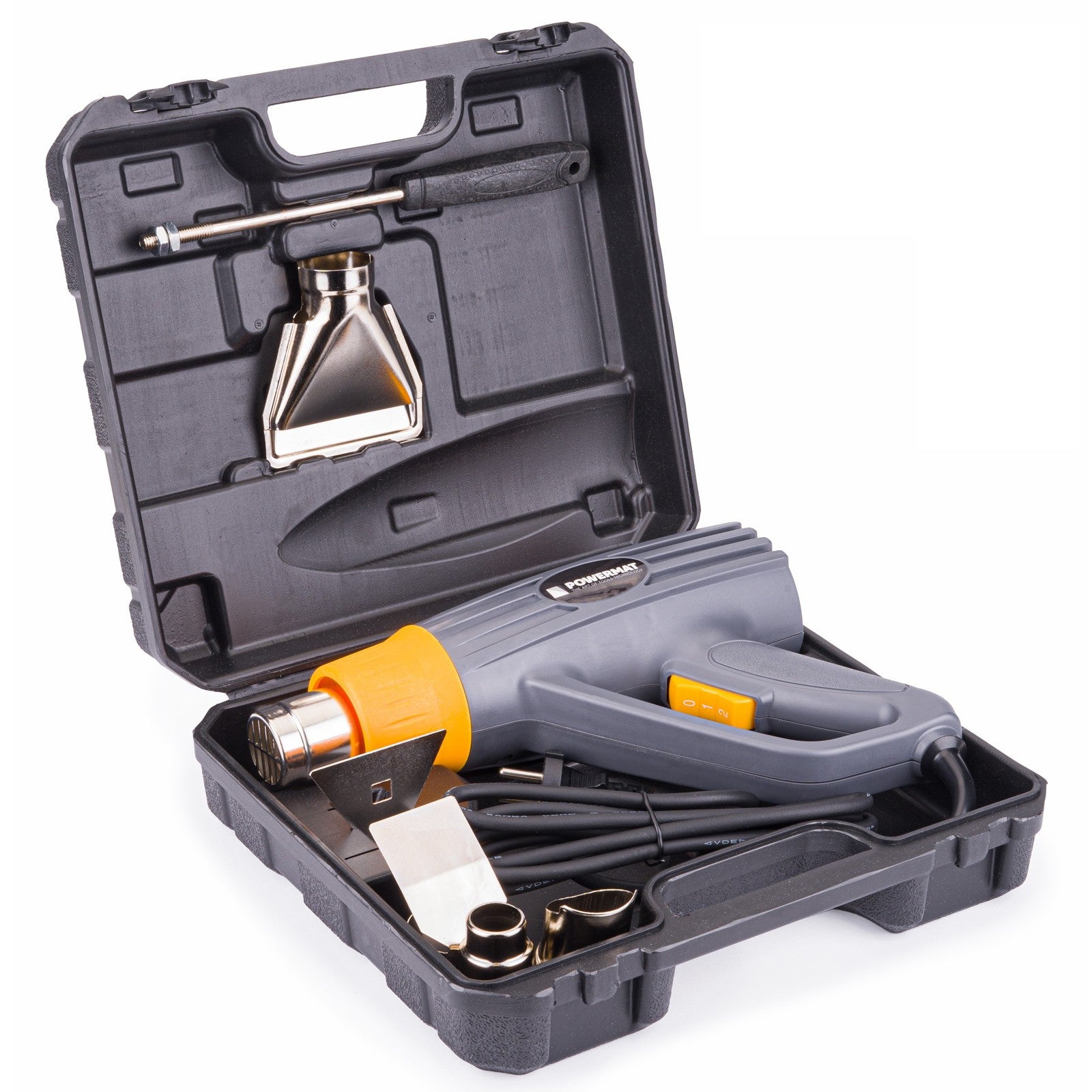 Pistolet thermique décapeur électrique 2000 W avec accessoires - 2