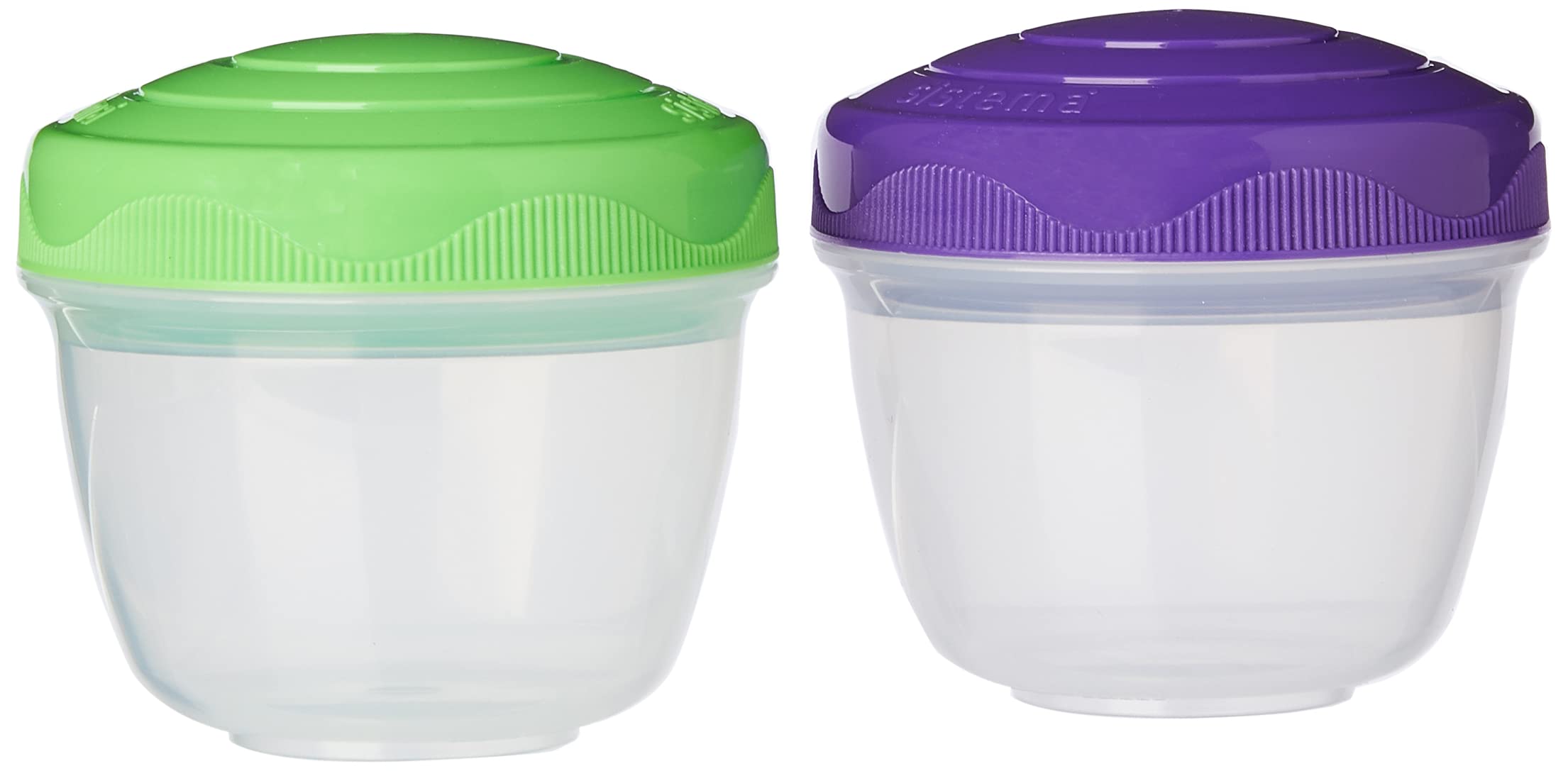 Youngever 2 Contenitori Per Fette Di Pizza In Plastica – 22,9x16,5x4,6 Cm