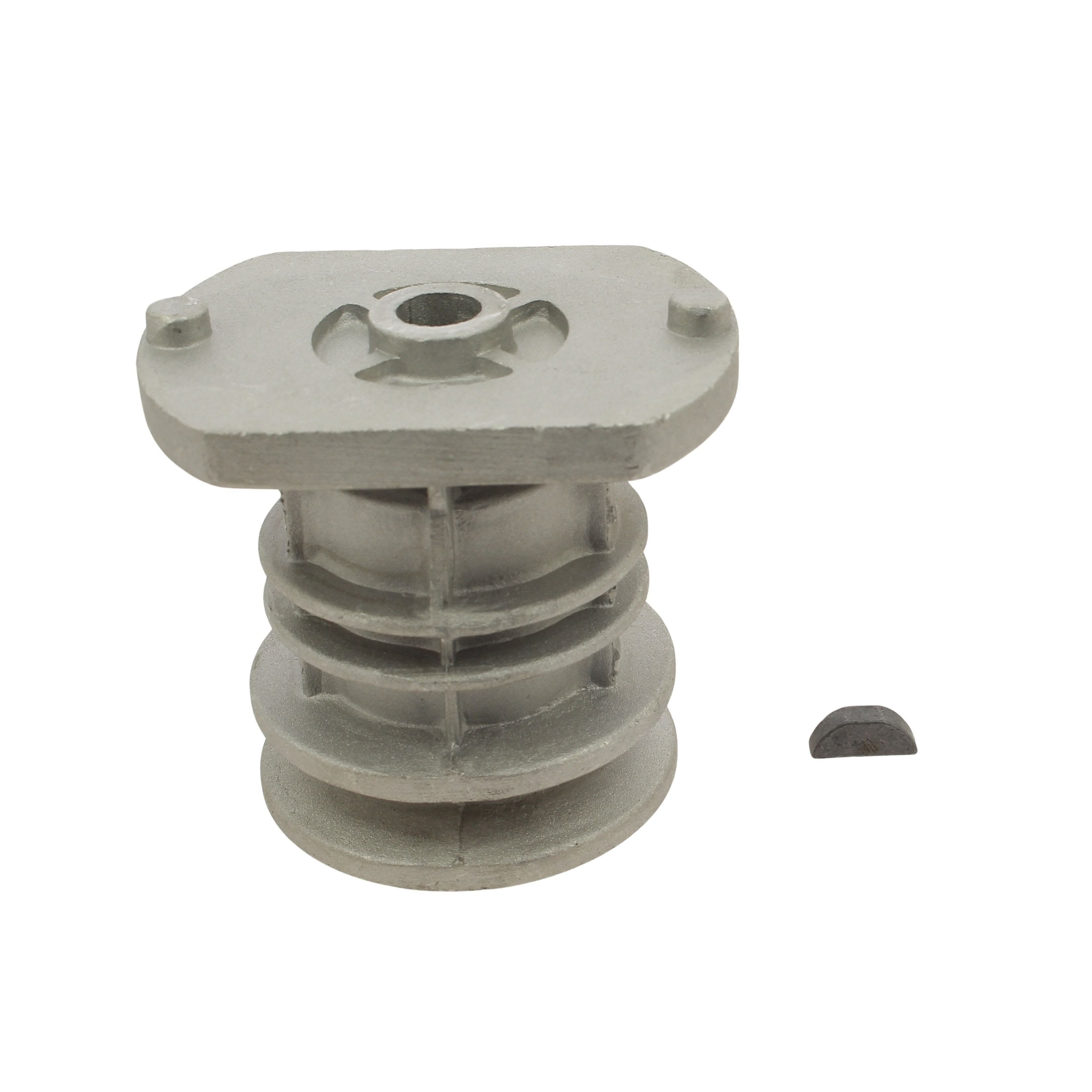 Support lame 25mm + clavette 122465608/3 224656080 - tondeuse a gazon - 2