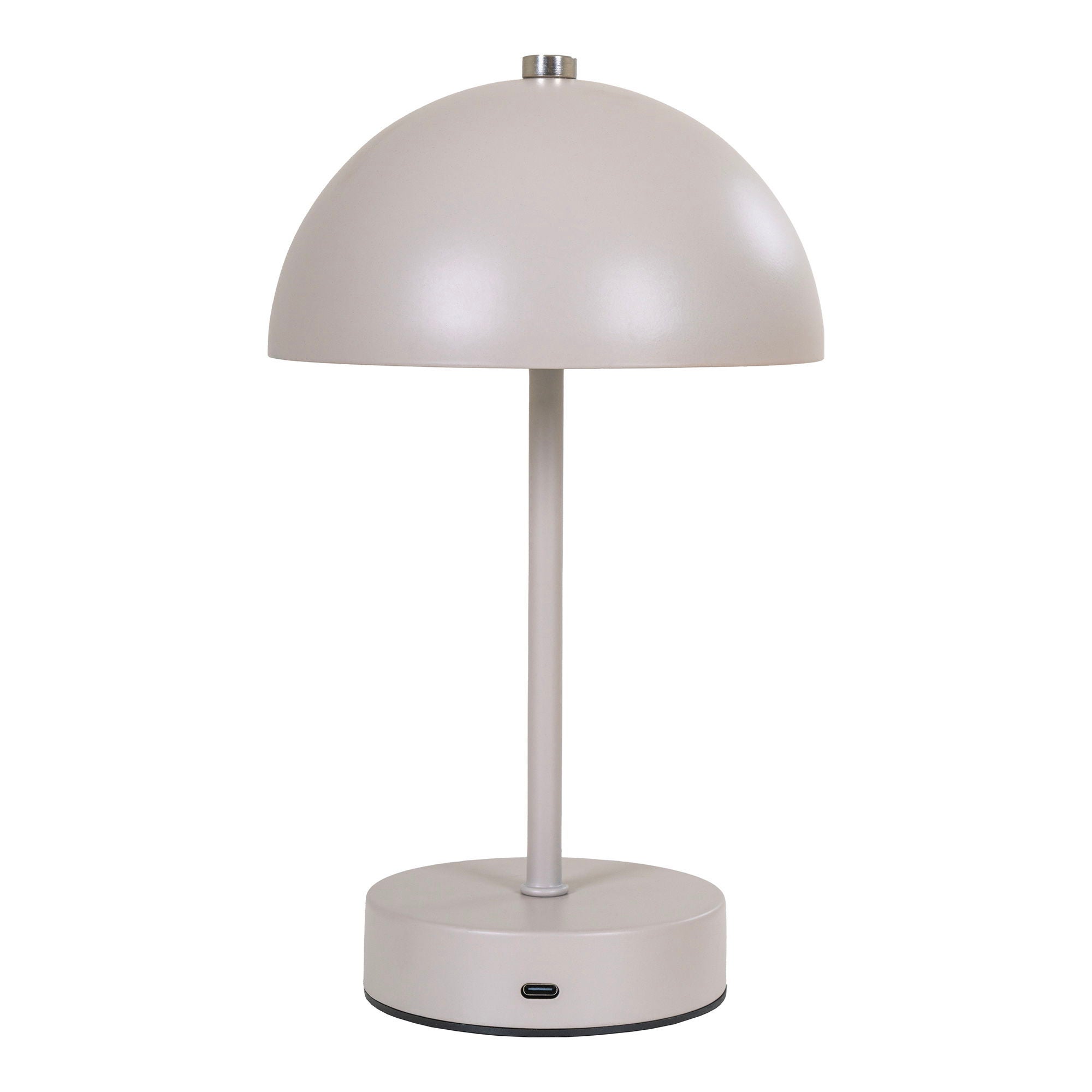 Holt Lampa stołowa LED ładowalna piaskowa.