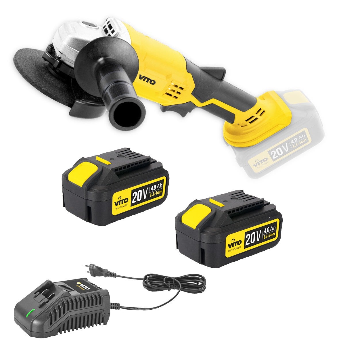 Mini Smerigliatrice Angolare A Batteria 12V | 19500 RPM, 2 Batterie 4500mAh, Taglio E Levigatura Portatile