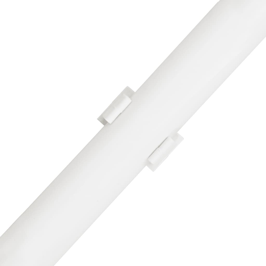 Goulotte de câble avec pinces en PVC, Ø32 mm, 10 m - 7