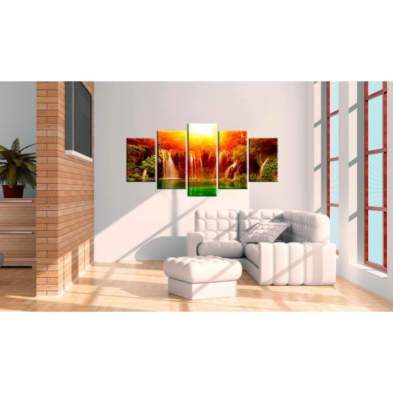 Tableau dans le paradis - 200 x 100 cm - 2