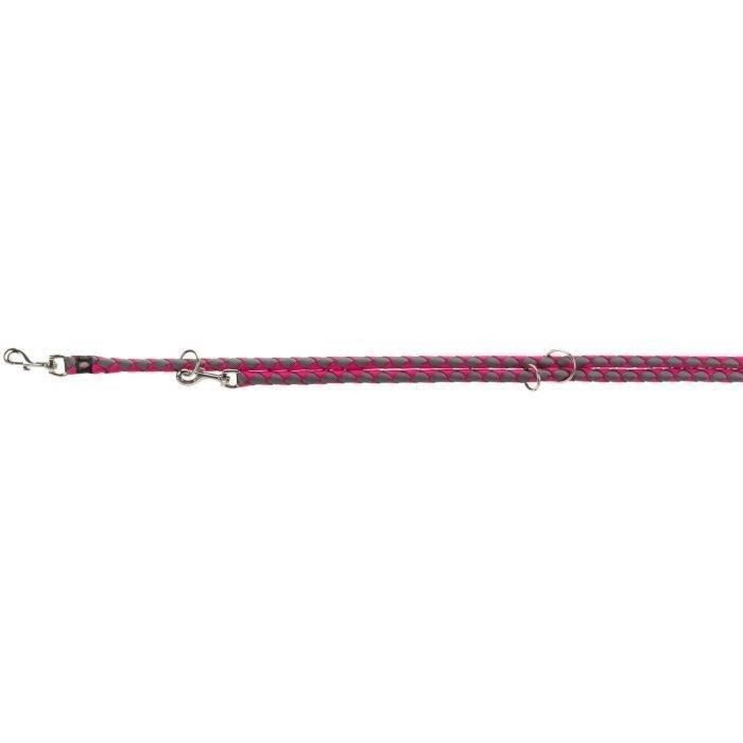 Laisse réglable pour chien Trixie CityStyle Gris clair L/XL