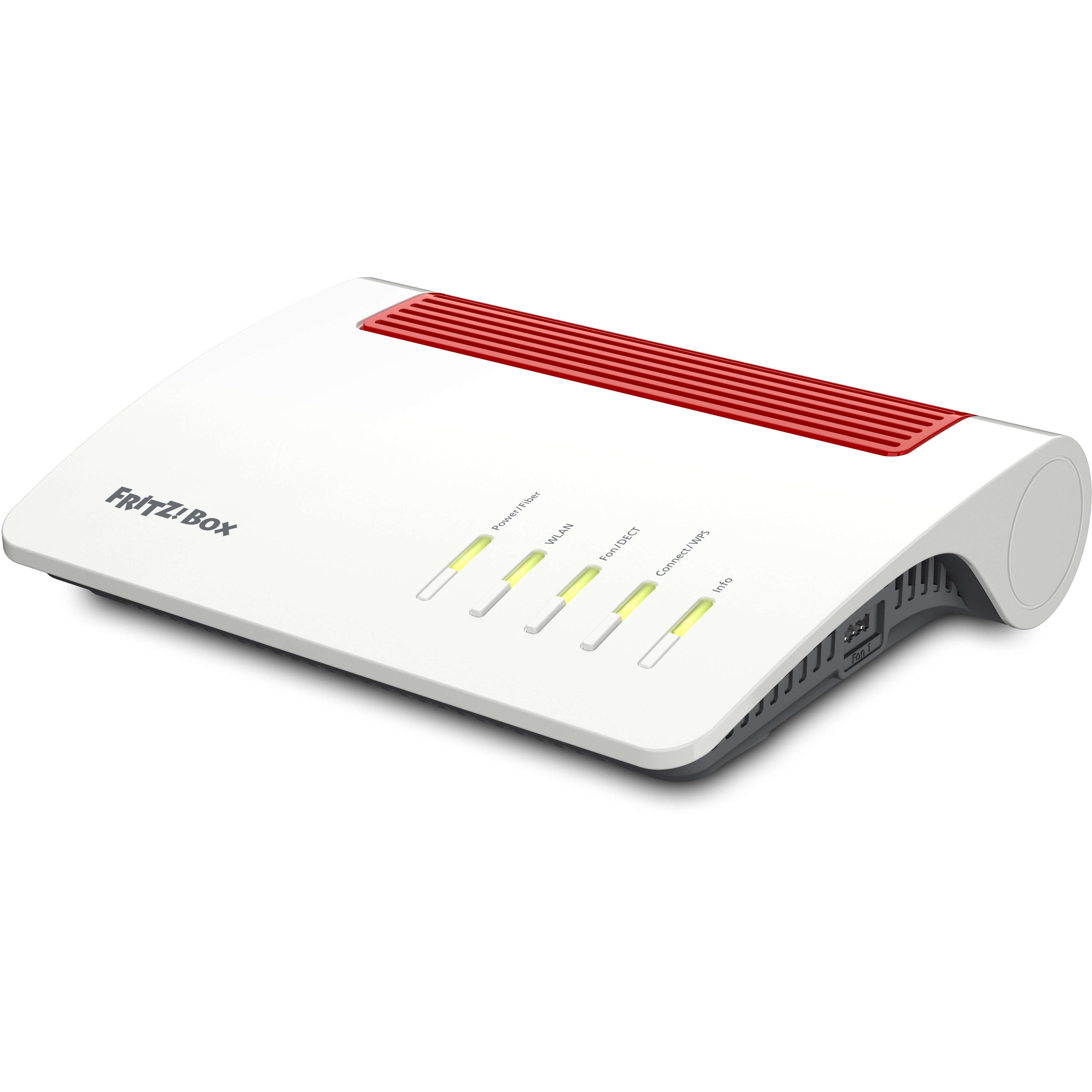 Box FRITZ! 5590 Fiber XGS-PON router inalámbrico Gigabit Ethernet Doble ...