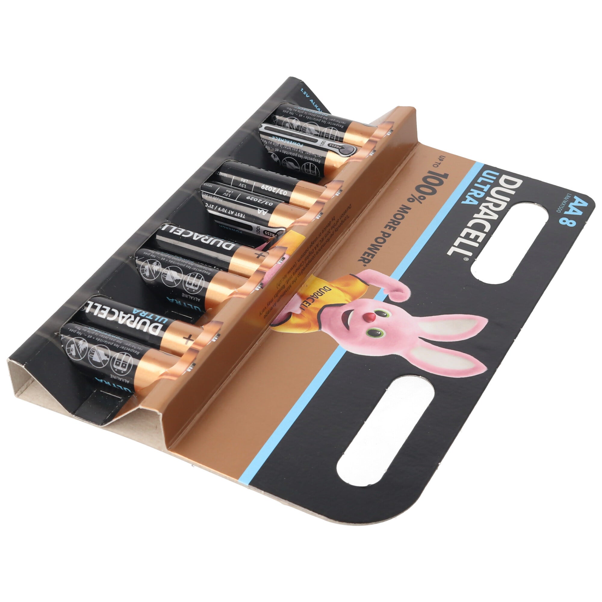 Duracell - Pile alcaline blister x8 Duracell Ultra Power LR6 - AA 1.5V 2700mAh - 3
