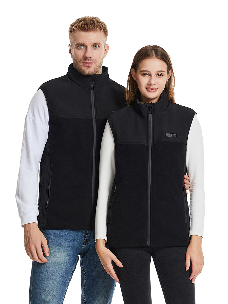 Gilet riscaldato 13 zone di riscaldamento Nero M/L - 3