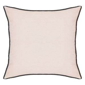 Coussin Déhoussable Atmosphera Lilou – 45x45 Cm – Velours Rose Terracotta – Décoration Salon