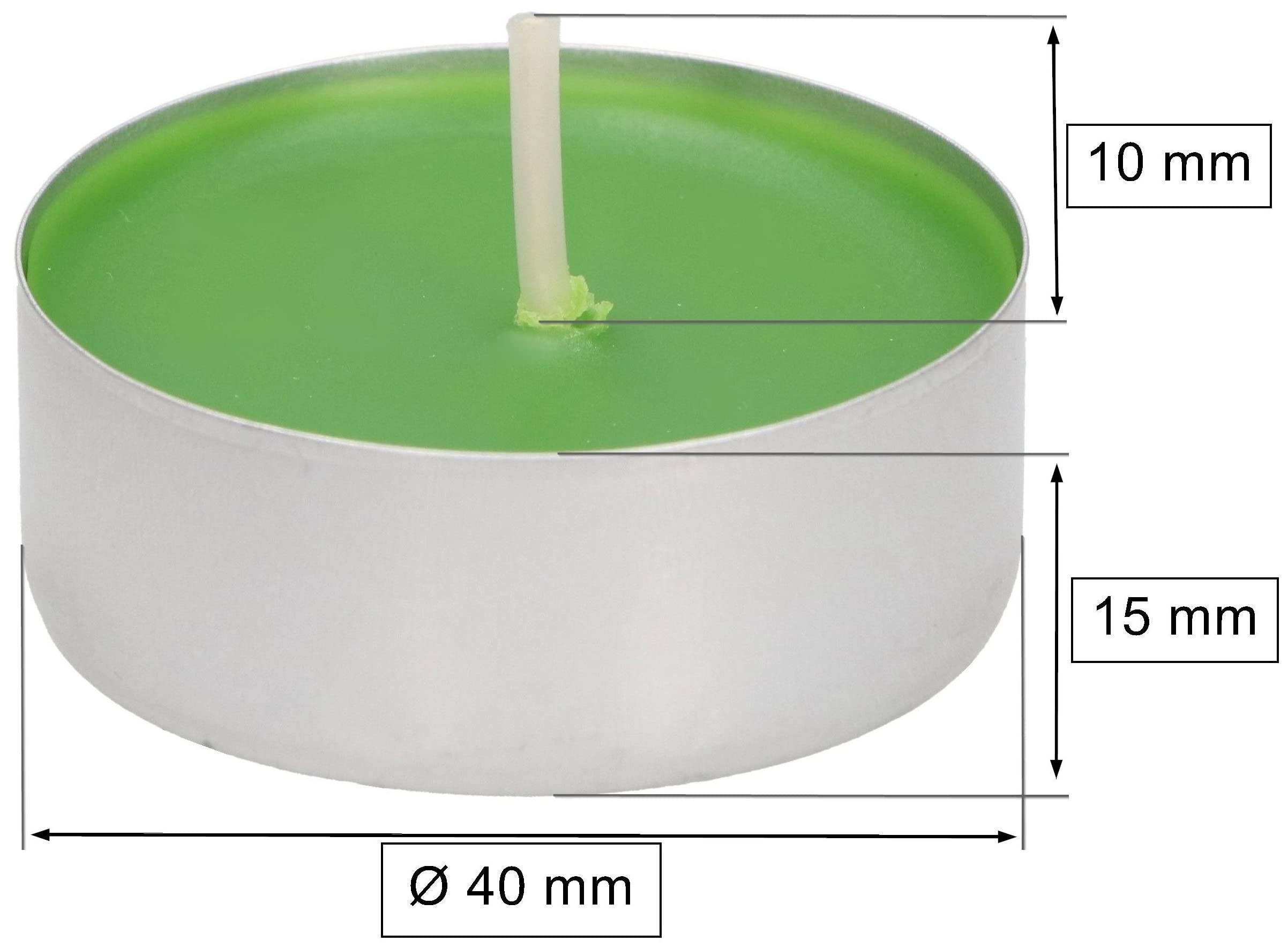 6x tealight podgrzewacze świeczki zapachowe wkład - KOTARBAU - 2