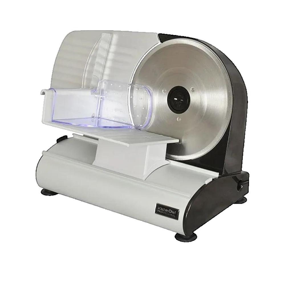Krajalnica Kitchen Chef Moc 200W Ostrze 22 cm Szaro-czarna