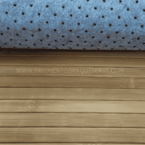 Tapete de Bambu. Cor Natural. 160 x 230 cm / Cozinha / Sala / Escritório / Quarto - 3