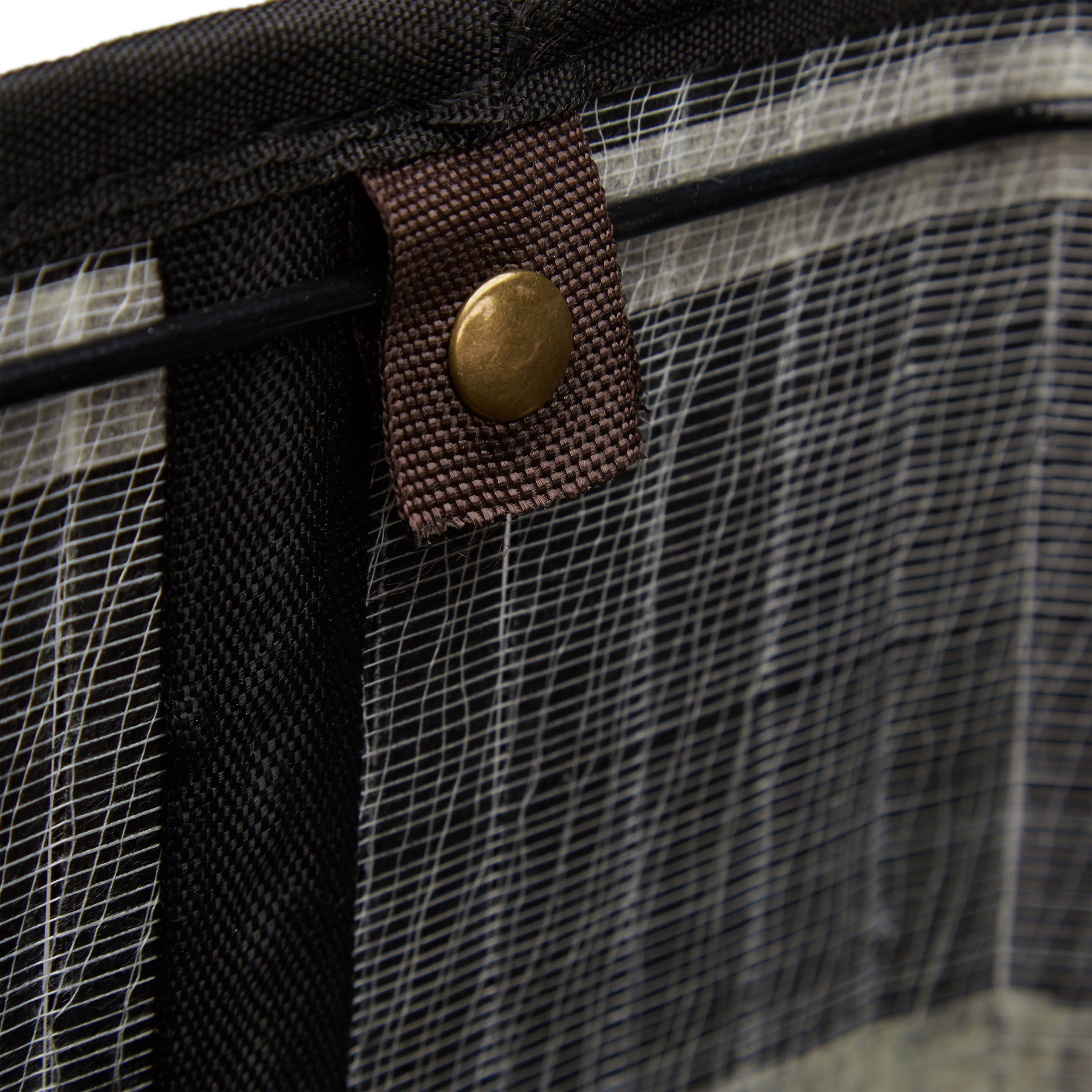 Panier à linge bambou, lot de 2, corbeille linge pliante, 83L par panier, sac intérieur coton, noir et blanc - 8