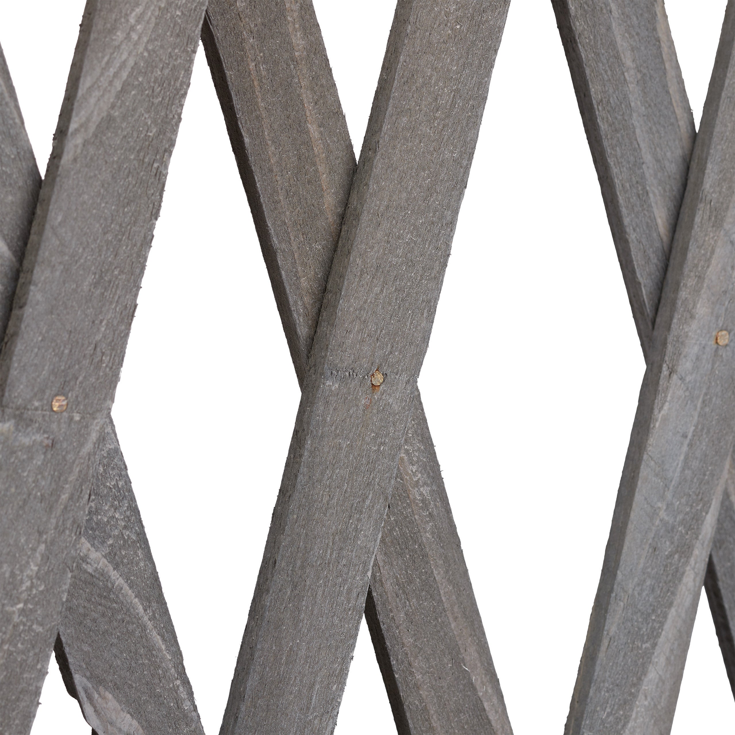 Graticolato in Legno, Allungabile Fino a 200 Metri, per Piante Rampicanti, per Giardini, Balconi, Grigio, Relaxdays - 9