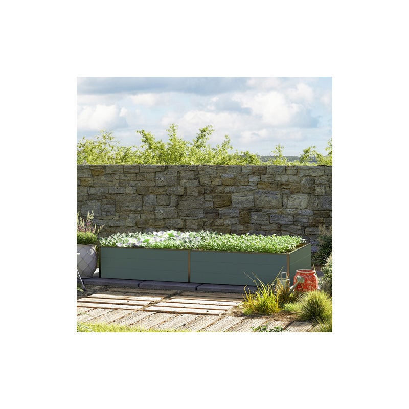 119 x 235 x 39 cm Grzadka podwyzszona, antracyt