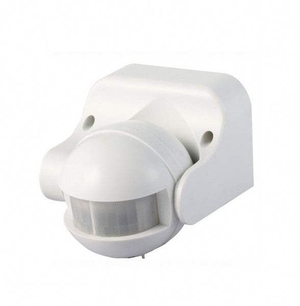 Détecteur de mouvement 180 degrés, réglage vertical, IP44, 1200W, blanc — free download