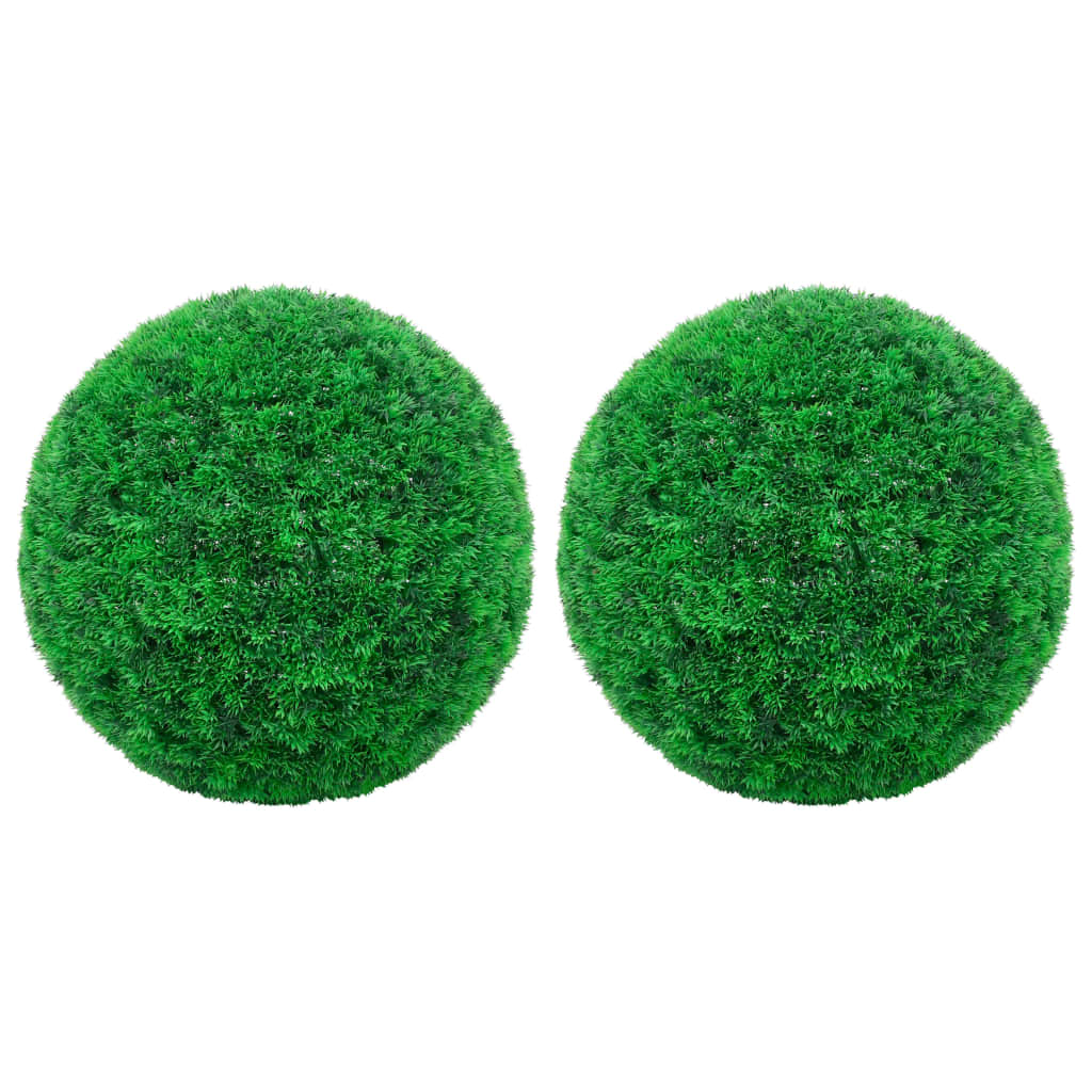 Kule sztucznego bukszpanu, 2 szt., 45 cm vidaXL