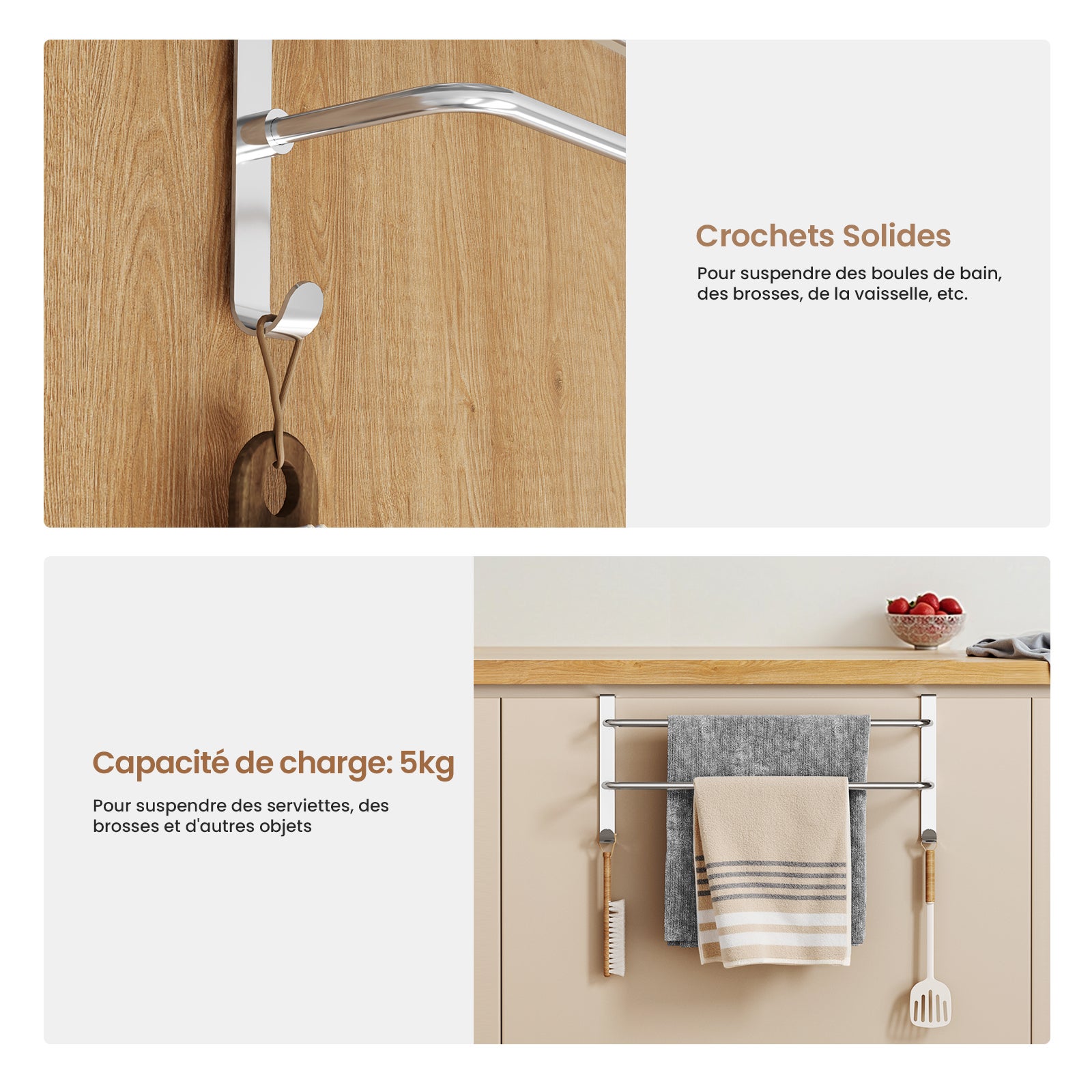 Bracelet En Pierre Naturelle Jaspe (Netstone) Sur Fil De Soie Noire - Fait Main, Sur Mesure