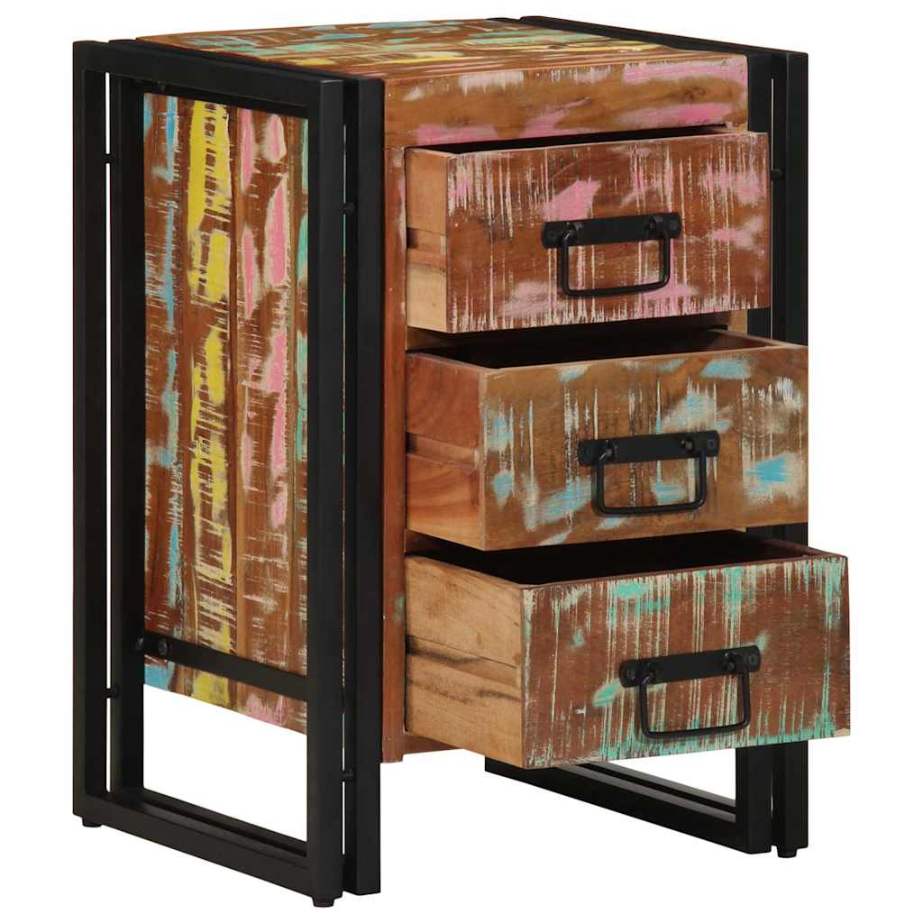 Szafka Nocna 40 x 40 x 59 cm Lite Drewno Recyklingowe vidaXL