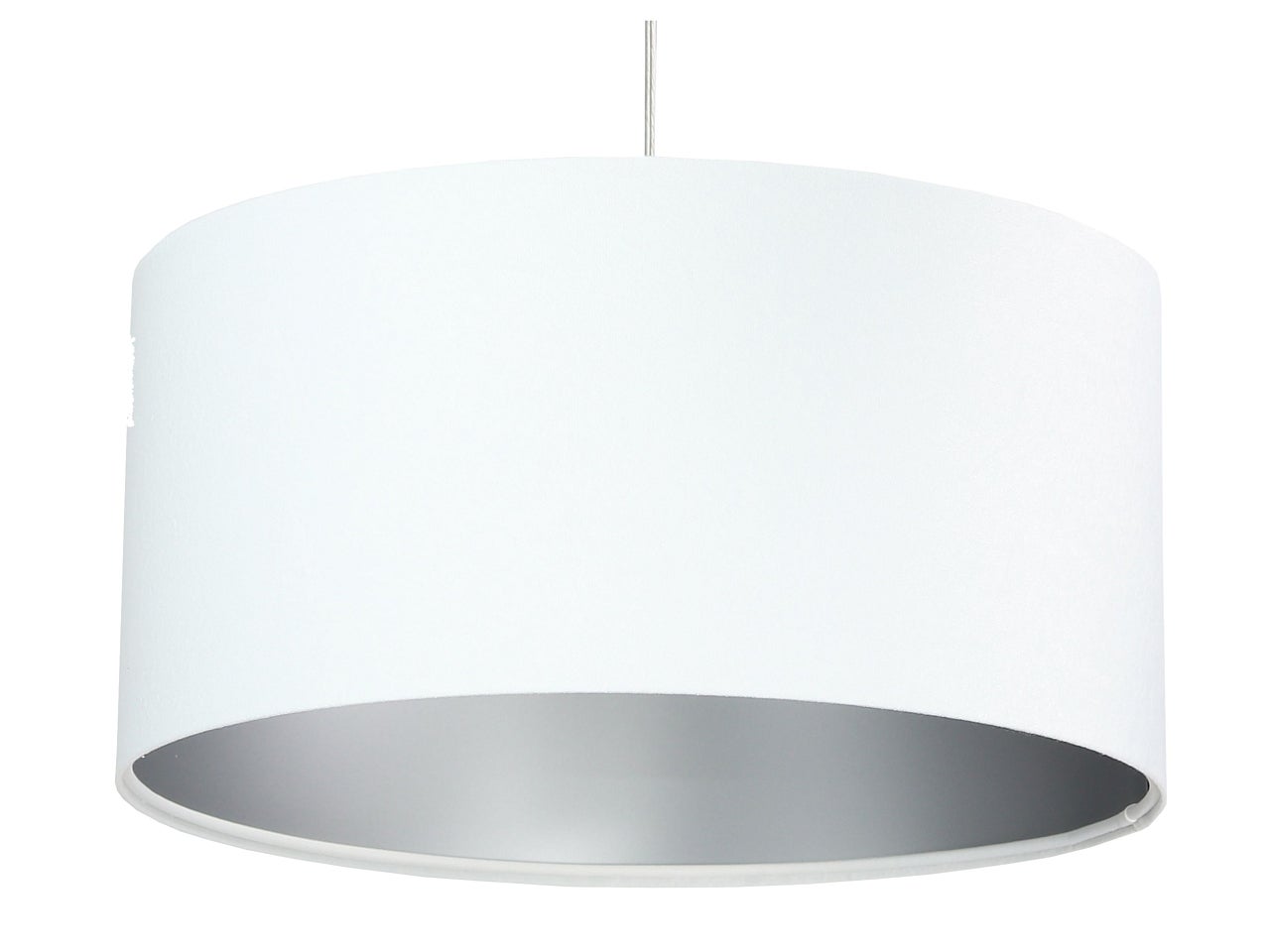 Lampa wisząca HOME 30 biała/srebrna