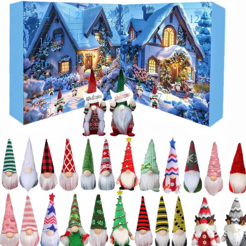 Calendrier De L'Avent KKPop H-Hunters 2025 - 24 Figurines 3D Collectibles - Cadeau Noël Pour Fans De K-pop, Adolescents - Décoration Festive 30x25x5 Cm