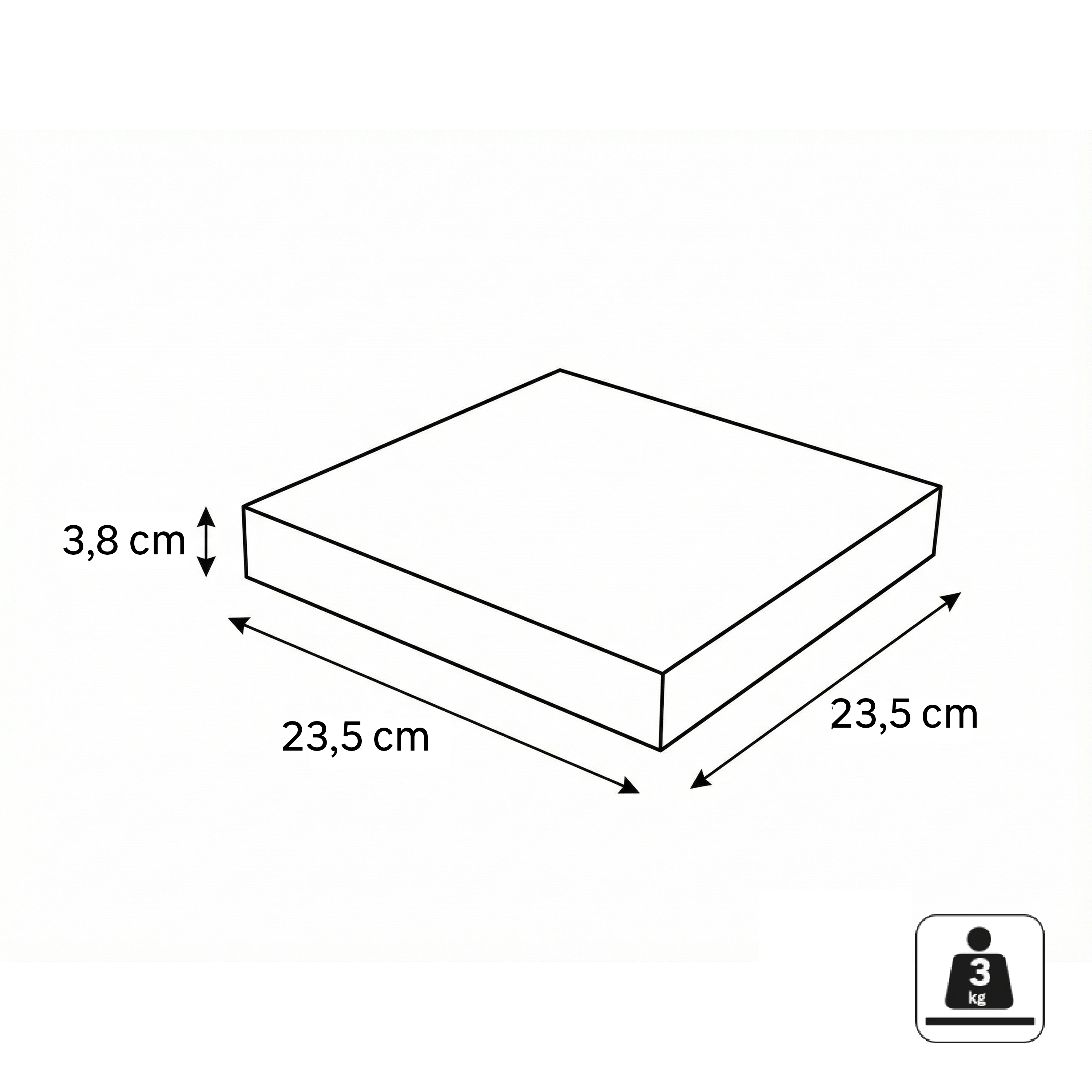 Kit cabecero - Revestimiento de pared palillería de 150x260 cm y 2 estantes negros 23,5 x 23,5 cm - 7