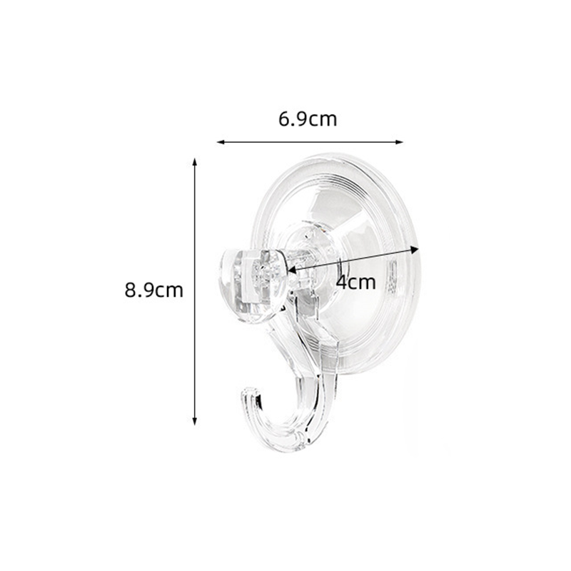 Ganci A Ventosa Da Parete Set Di 4 Ganci In Plastica Da 5 Kg Di Carico Per Bagno Ganci A Ventosa Resistenti Per Porta Sottovuoto Per Borse Asciugamani Accappatoi Chiavi Da Cucina 85111658