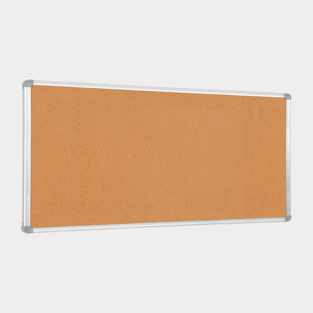 Bacheca in sughero Bi-Office Enclore con cornice in alluminio 6xA4 VT620101150