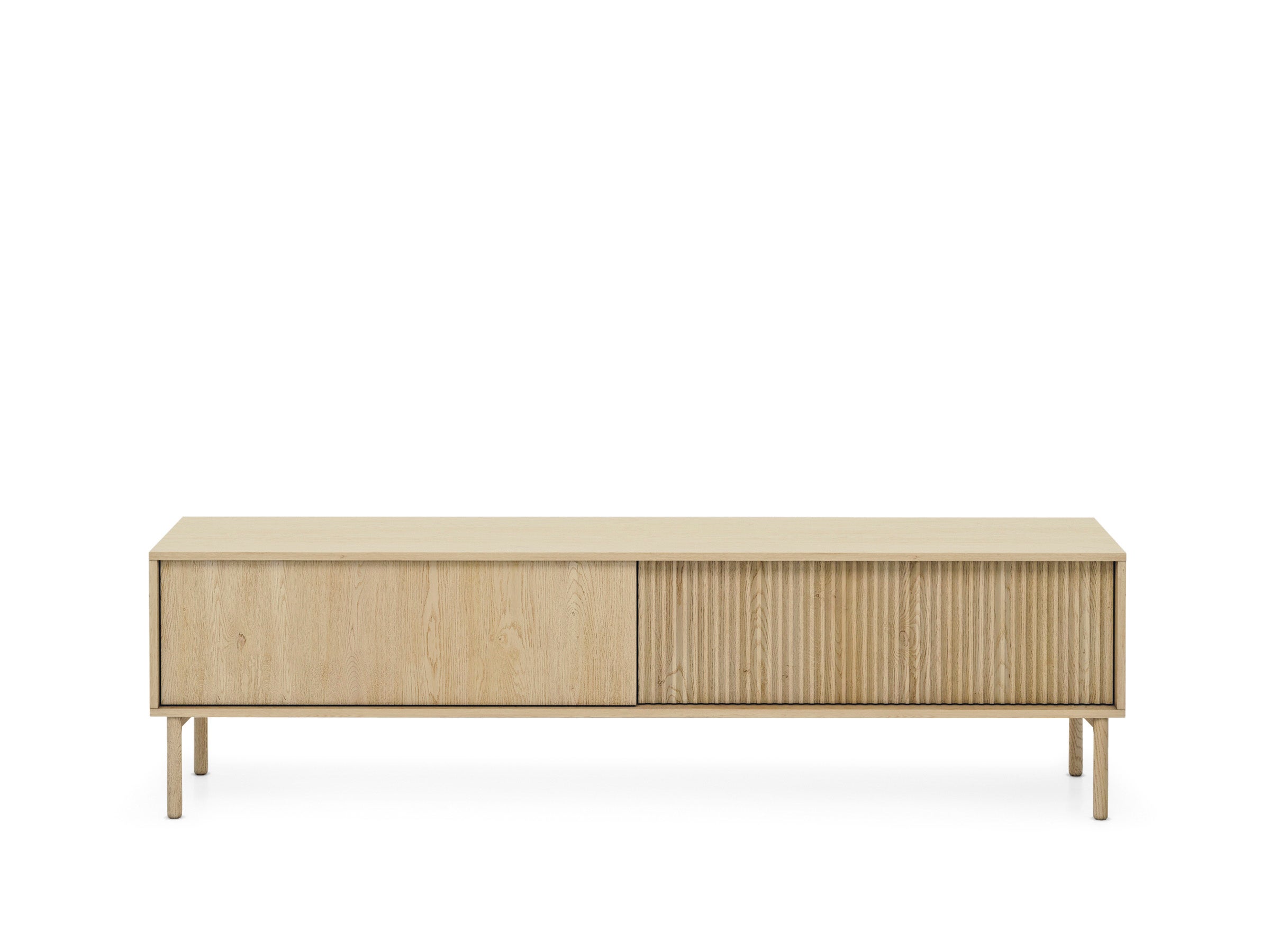 Szafka RTV, dąb Cremona, 187,1 x 51,8 x 39,5 cm - 2