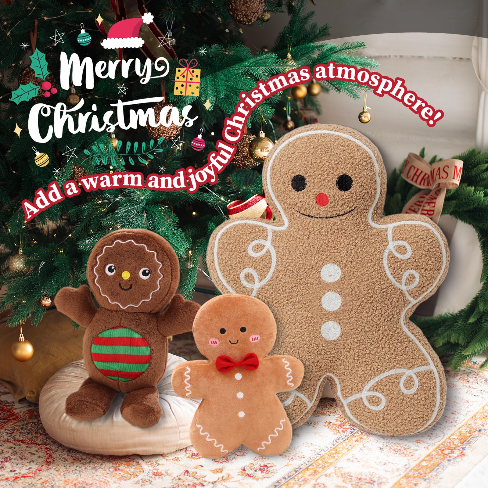 Etoile Sapin De Noel Dorée Pet-Jos Décoration De Sapin De Noël En Forme D'étoile Dorée En Bois Brille Brille Petit Sapin De Noël