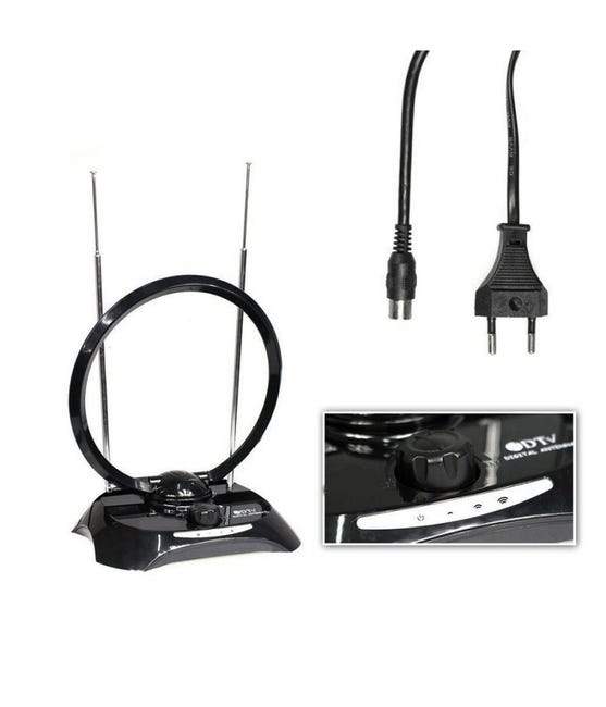 Antenne Télévision 5600 Miles Range Digital TV Antenna - Indoor Amplified HDTV Antenna For 4K, 1080P, Free Channels 1080p HD Digital TV Receivers - Foto 9
