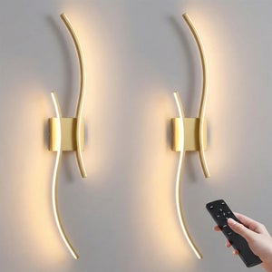 Applique Da Parete Ricaricabile USB Con Telecomando, Luce RGB Dimmerabile Senza Fili, 2 Pezzi Per Corridoio E Camera