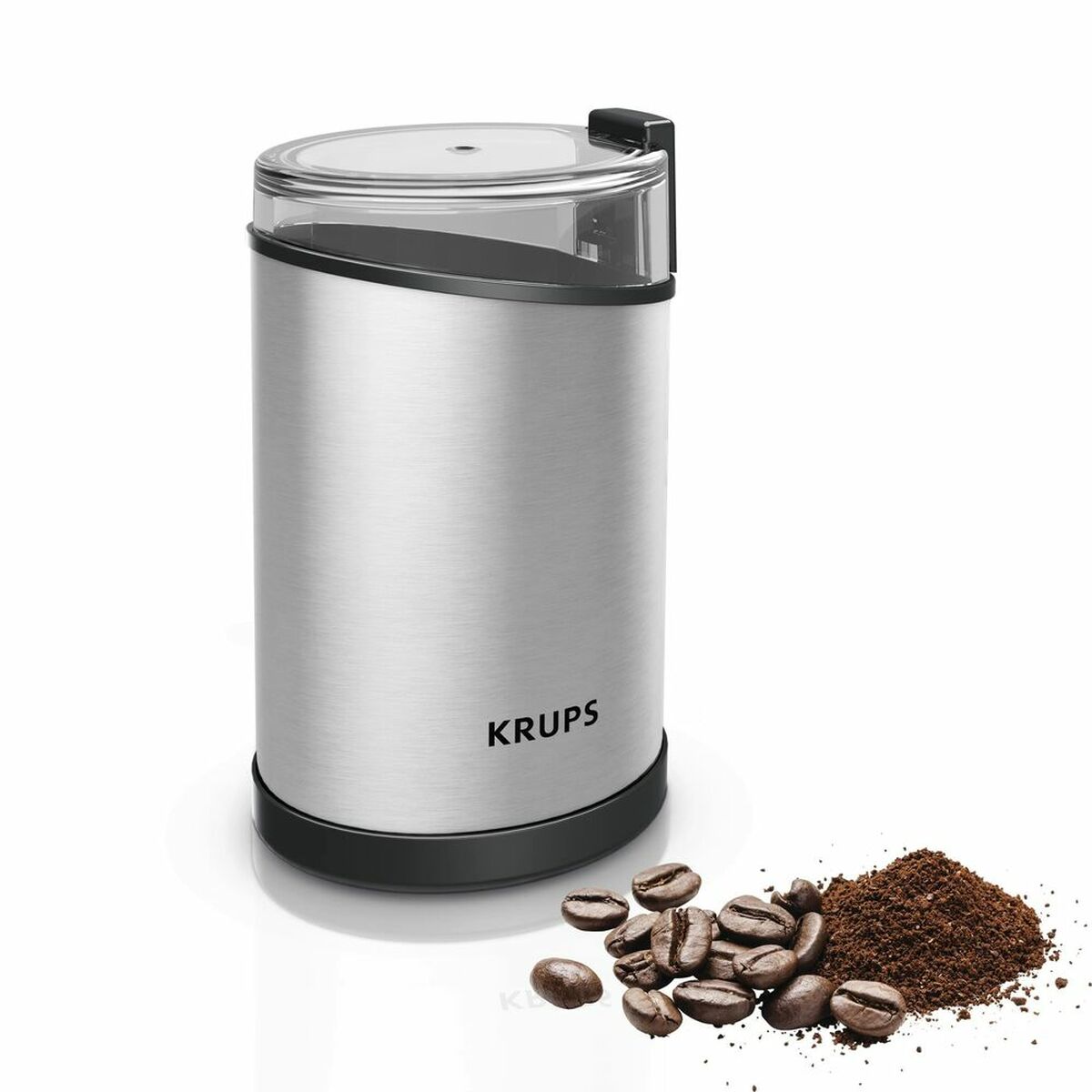Moulin à Café Électrique Clatronic KSW 3306 - 120W - 40g - Lames Inox - Blanc