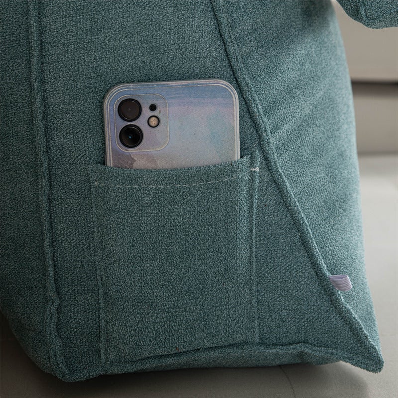 Coussin de lecture confortable et doux pour le repos au lit, coussin de dossier pour canapé de salon, support dorsal pour oreiller de lit assis - 4