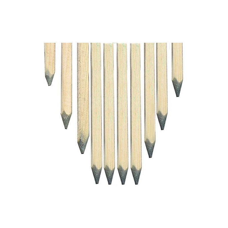 120 Aste Tasselli In Plastica Per Torte, Bianche, Lunghezza 30,5 Cm, Diametro 1,1 Cm - 2