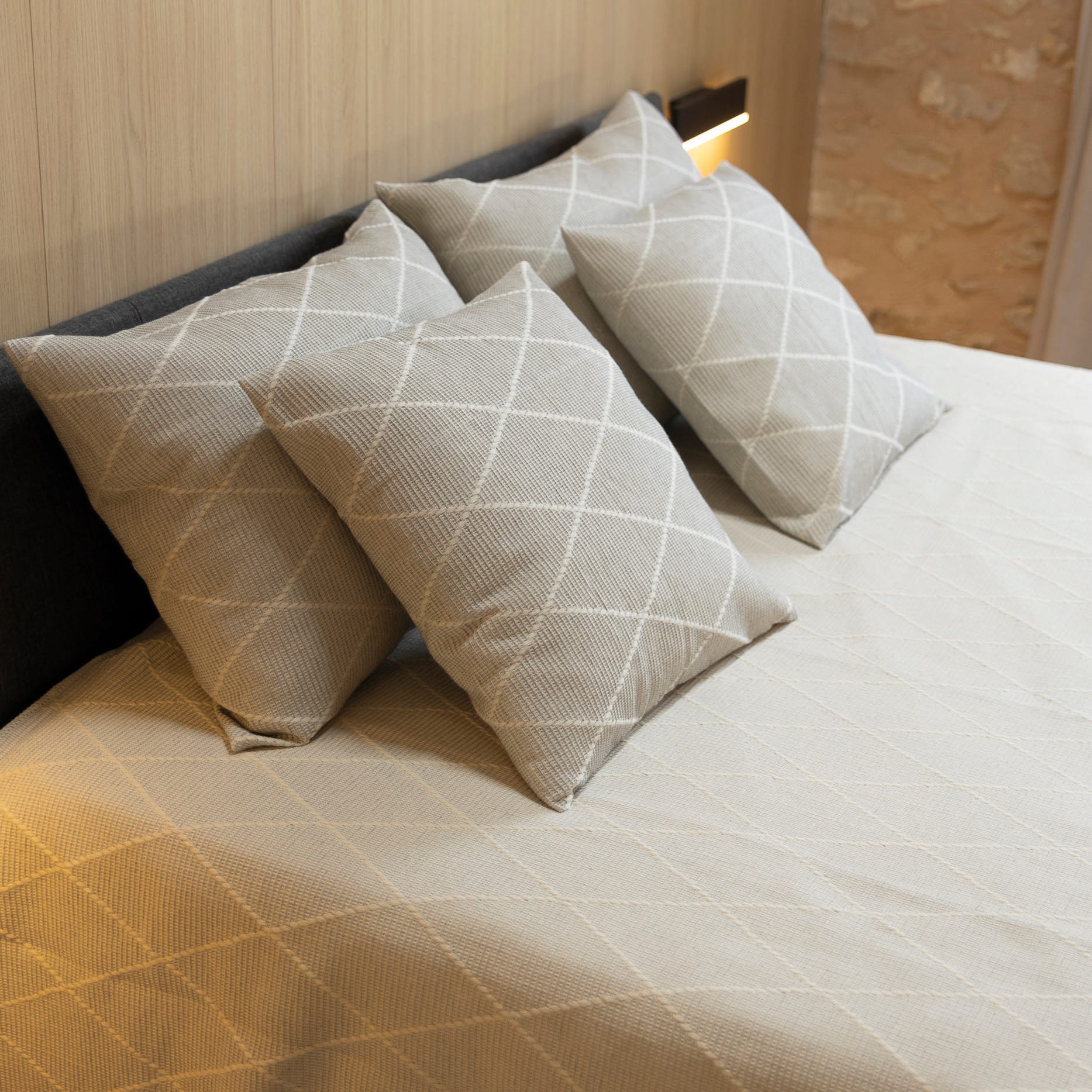 NATURALS Copriletto Foulard Letto 135/150 80% Cotone 20