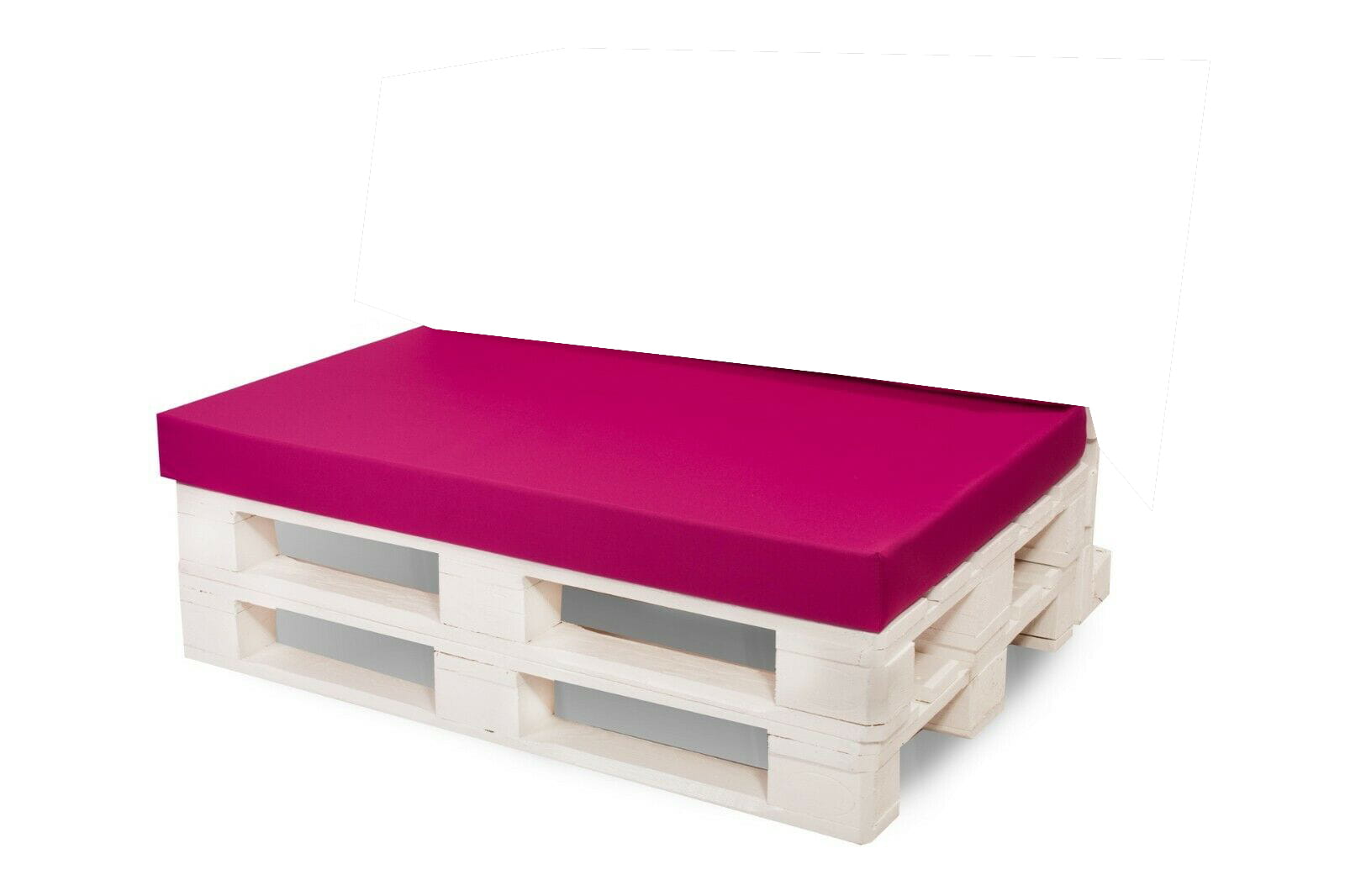 Poduszka ogrodowa na paletę 120x50x10cm poduszka na meble ogrodowe różowa, poduszka na balkon taras, poducha ogrodowa na meble z palet