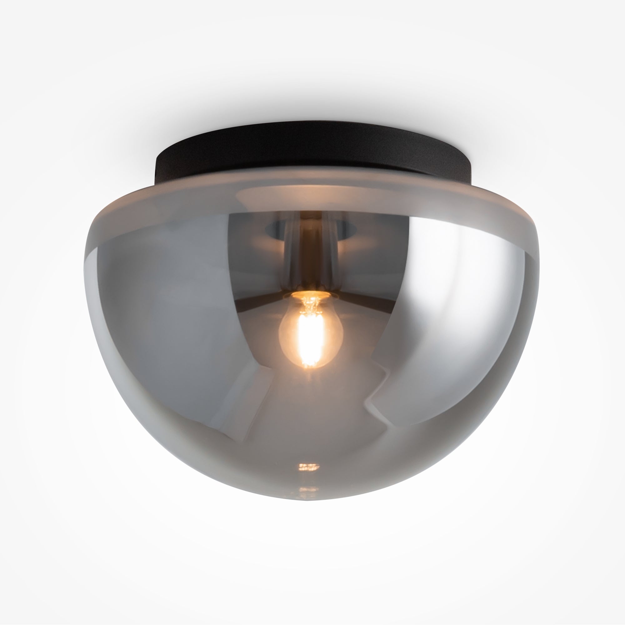 Lampa sufitowa wisząca Glassy czarna 1xE27x60W wym: 22 x 31,5 x 31,5 cm metal Maytoni