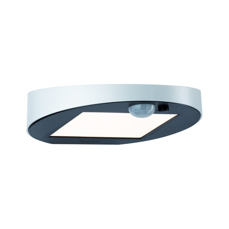 Kinkiet solarny z czujnikiem Solar biała LED 3000K 30lm IP44 wym: 4,1 x 15,4 x 14,7 cm tworzywo sztuczne Paulmann