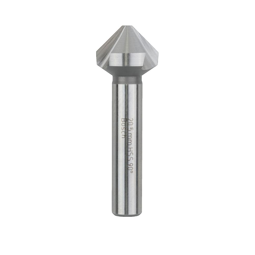 Frez stożkowy Bosch z stali HSS średnica 20,5 mm długość 63 mm