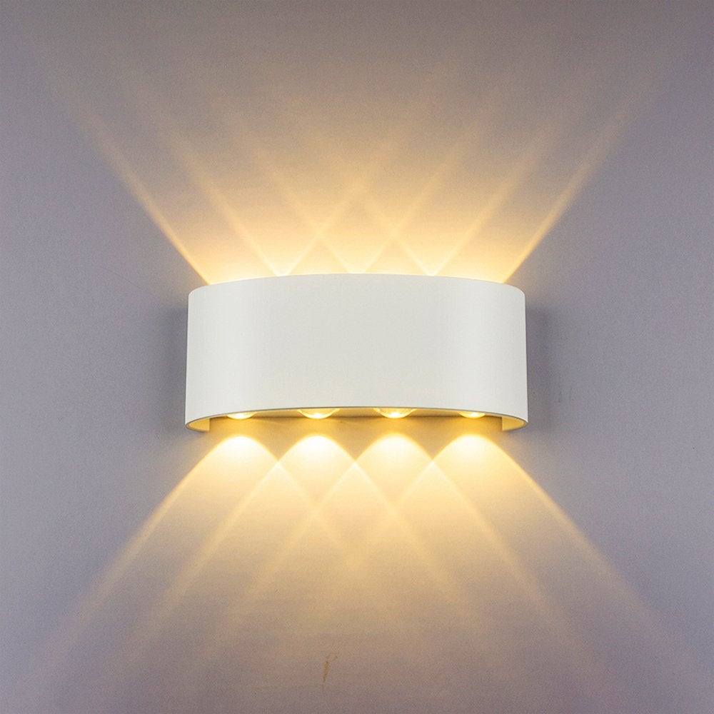 Applique murale LED Ultraslim Lampe de couloir Intérieur Applique murale Réception Extérieur