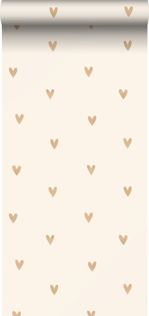 Papier Peint Paper Heart 50x1000 Cm – Multicolore, Motif Cœurs, Paris Prix