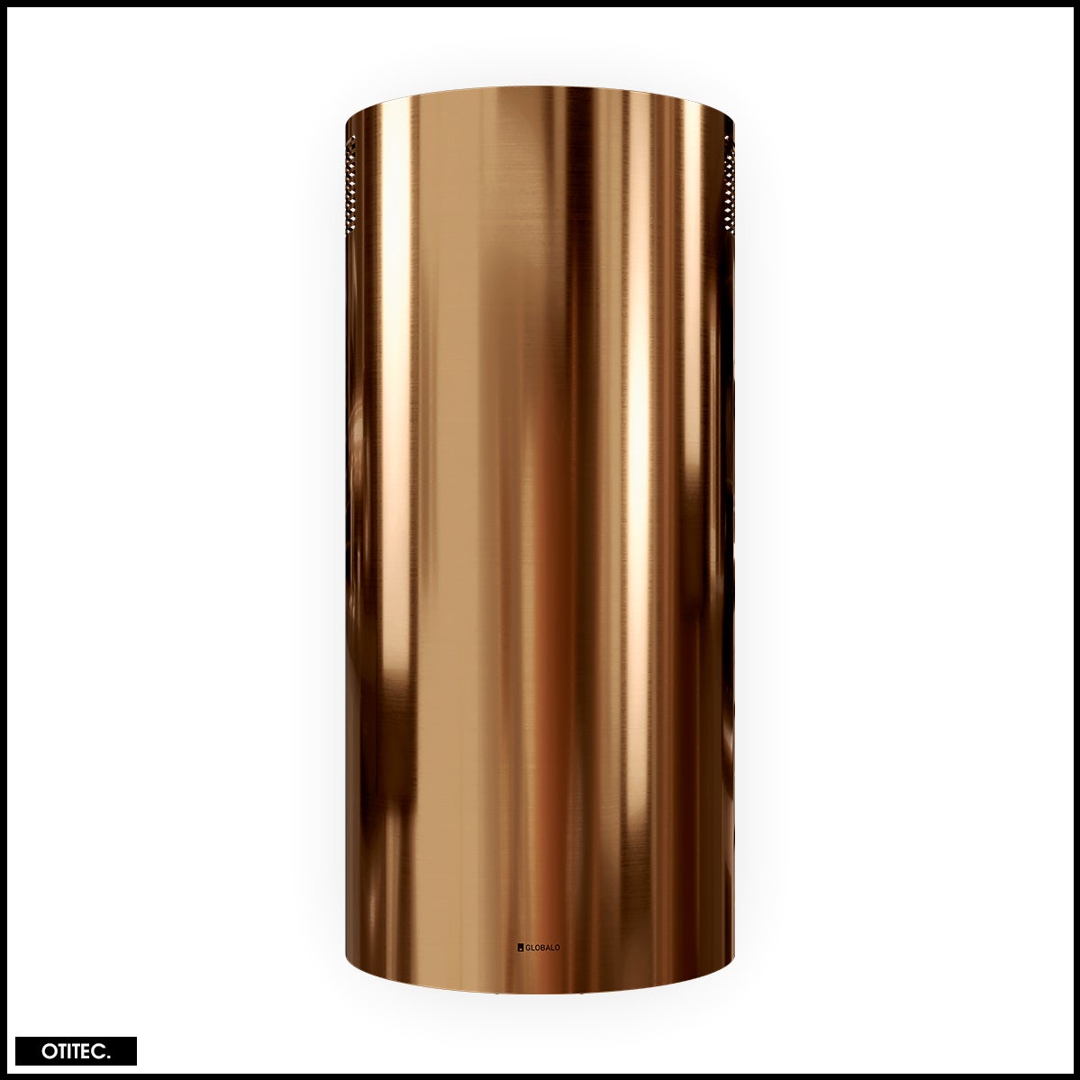 Hotte Murale Aspirante Silencieuse - 39 cm - 570 m3/h - LOBELIO - Caramel Doré - 3