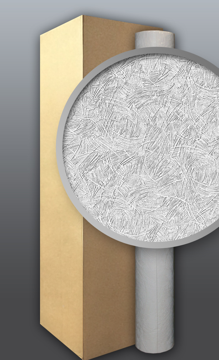 EDEM 80308BR60 Papel pindo XXL no tejido blanco pinble con textura ...