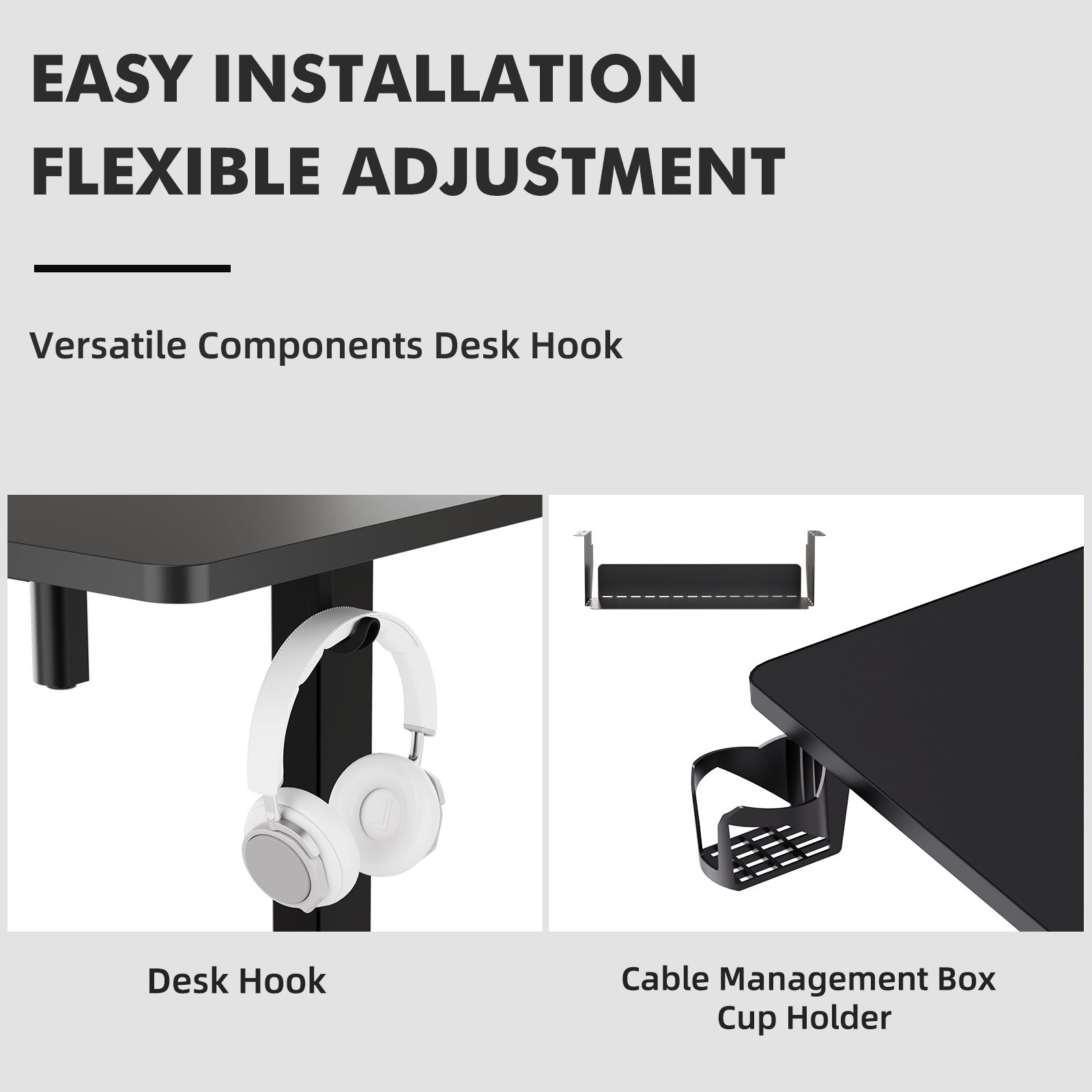 Bureau Assis-Debout Électrique, Dimensions 140x70 cm, Avec Fonction Mémoire Et Anti-Collision, Ports Usb-A Et Type-C, Hauteur Réglable De 70 À 119 cm - 5
