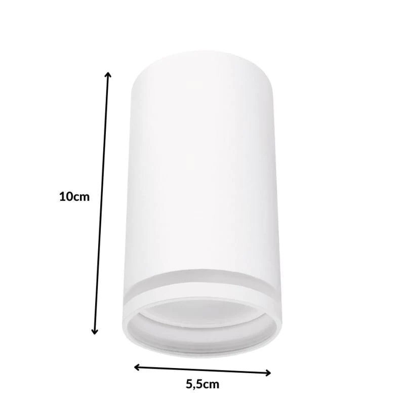 Spot LED Design en saillie NOIR pour ampoule GU10 - SILAMP - 6