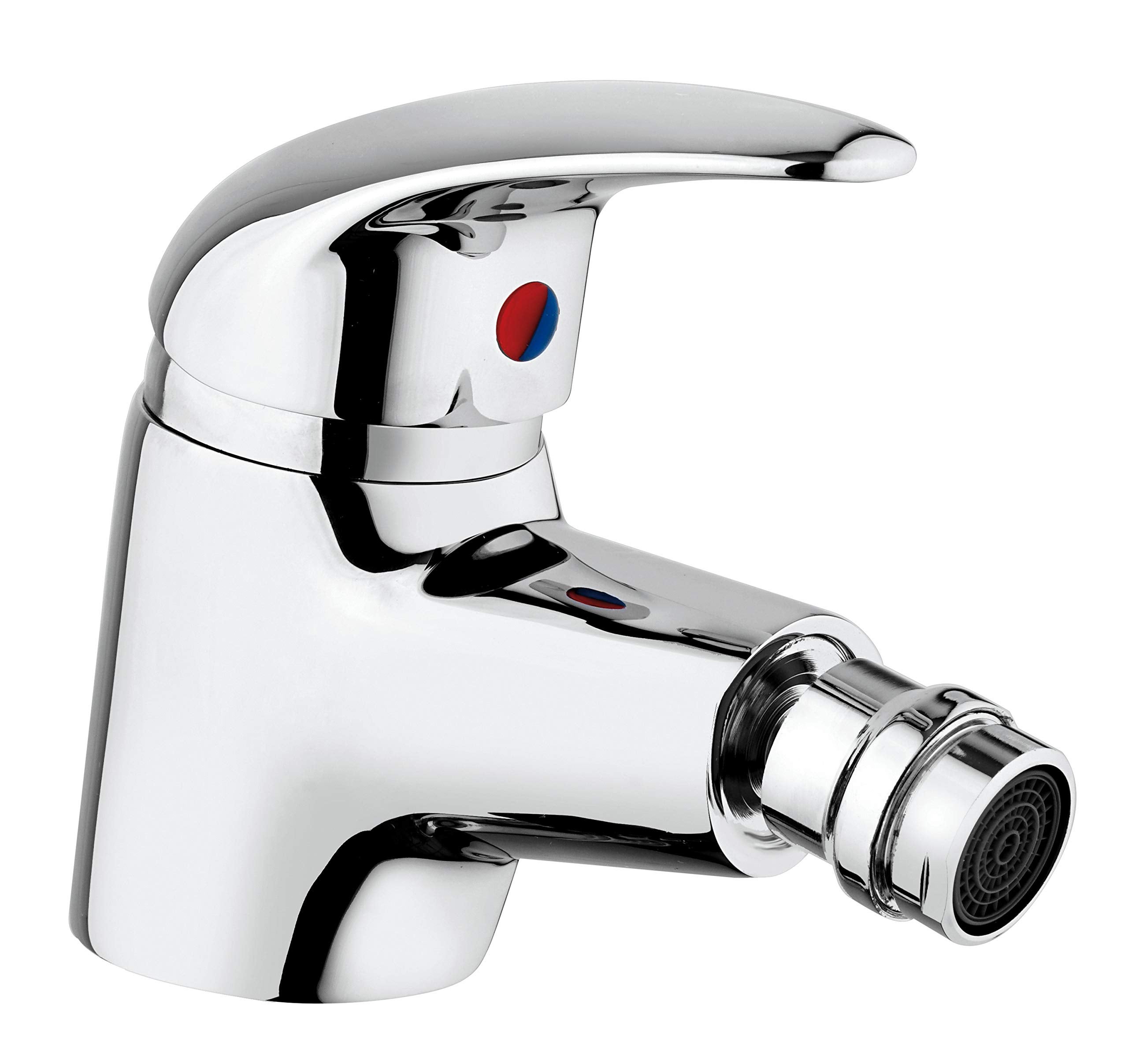 Paini Venti Miscelatore Bidet Scarico Automatico 1"1/4 Monoforo Cromato - 7