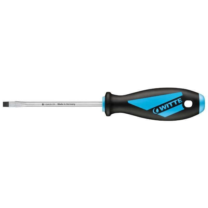 WITTE 53101 Cacciavite A Punta Piatta MAXX – 3,5x75 Mm, Qualità E Precisione Per Ogni Lavoro Di Fissaggio